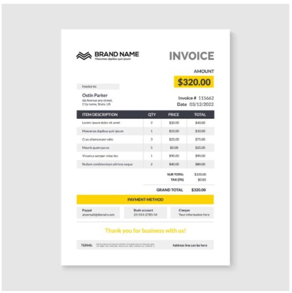 invoice