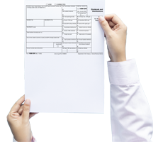 Signing a 1099-DIV Form